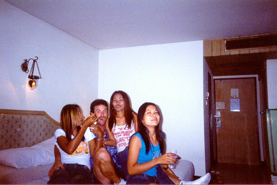 The Unknown Girl, Craig, Tdek, and Mike's Girl (Pattaya)