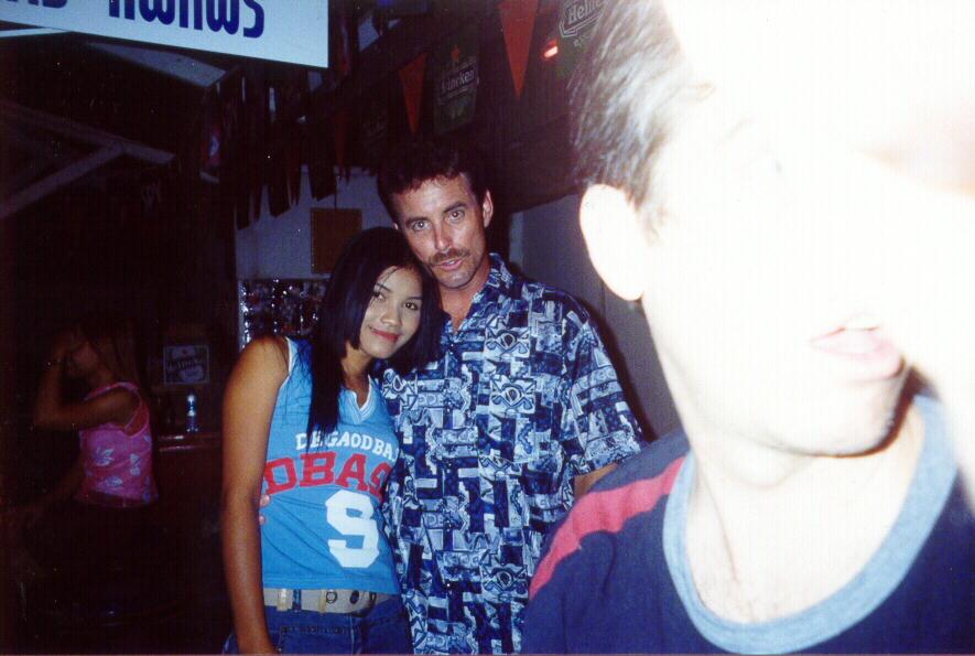 An Unknown Girl and Craig (Pattaya)