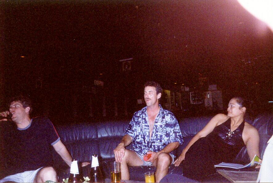 Dave and Craig Karaoking, an Unknown Woman (Pattaya)